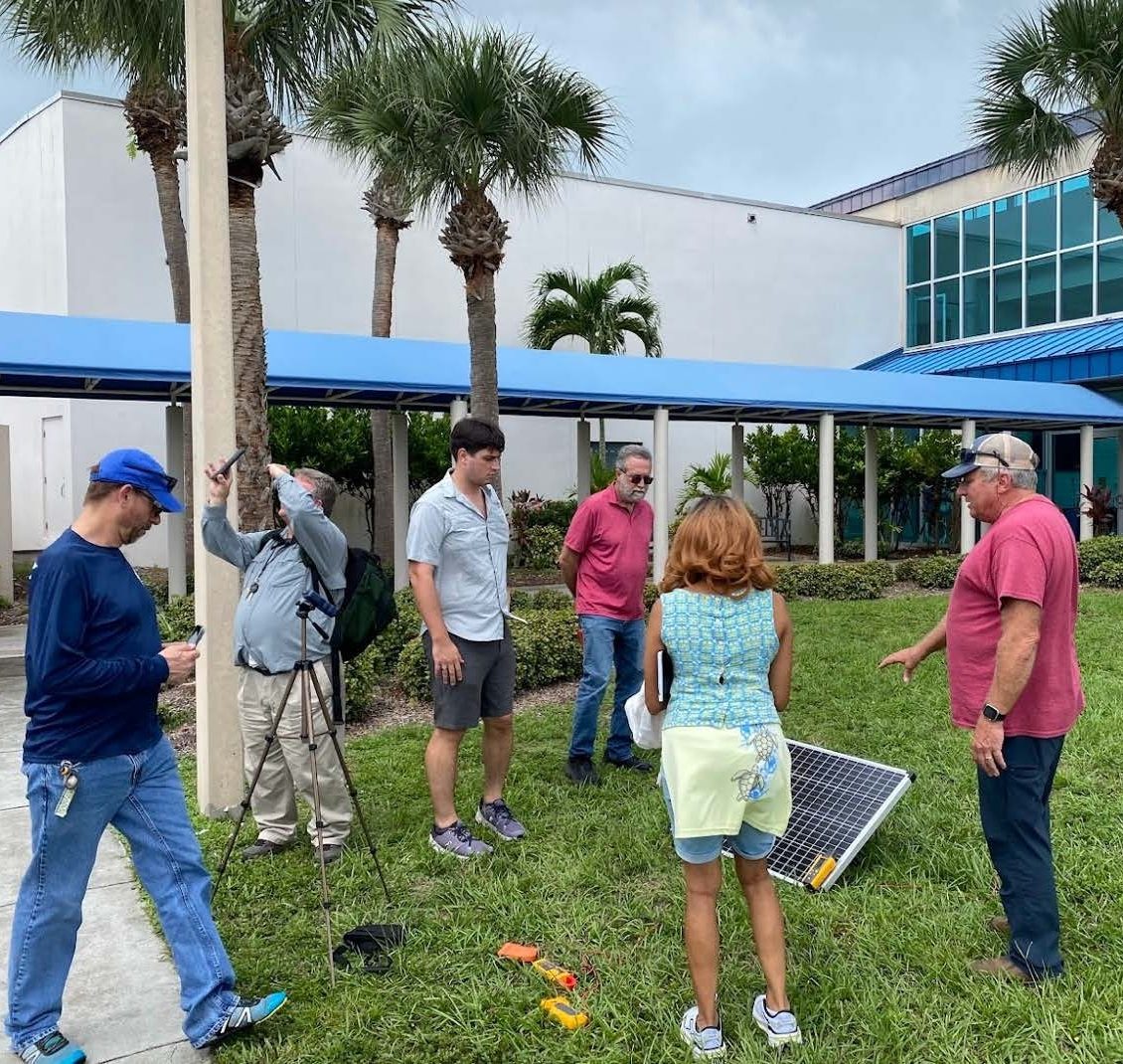 NextEra Expert, James Auld, explain SCADA applications at IA’s SCADA training – October 2023 at Indian River State College
